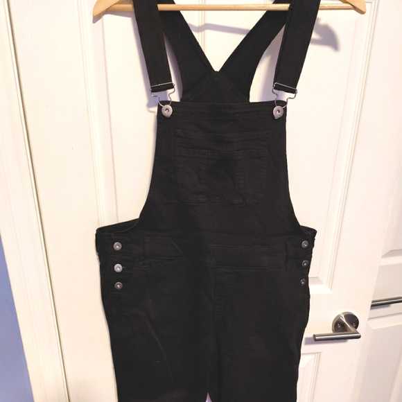 torrid Denim - Torrid black overalls